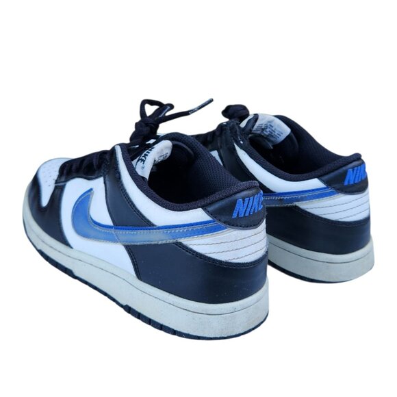Nike Dunk Low Next Nature TPU Swoosh GS FD0689-001 Black Blue White Size 6Y - Picture 3 of 8